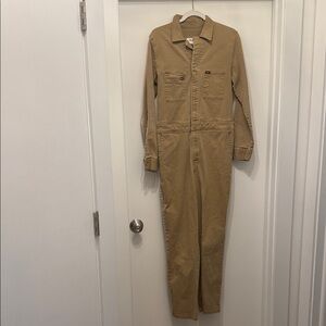Lee Khaki Women's Utility Jumpsuit